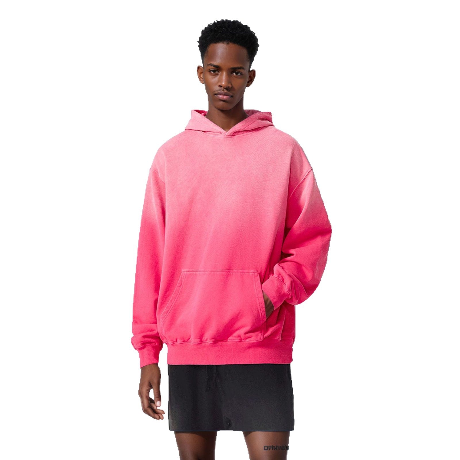 Retro Washed Cotton Heavyweight Hoodie