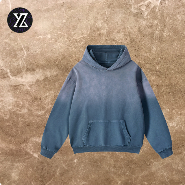 Retro Washed Cotton Heavyweight Hoodie